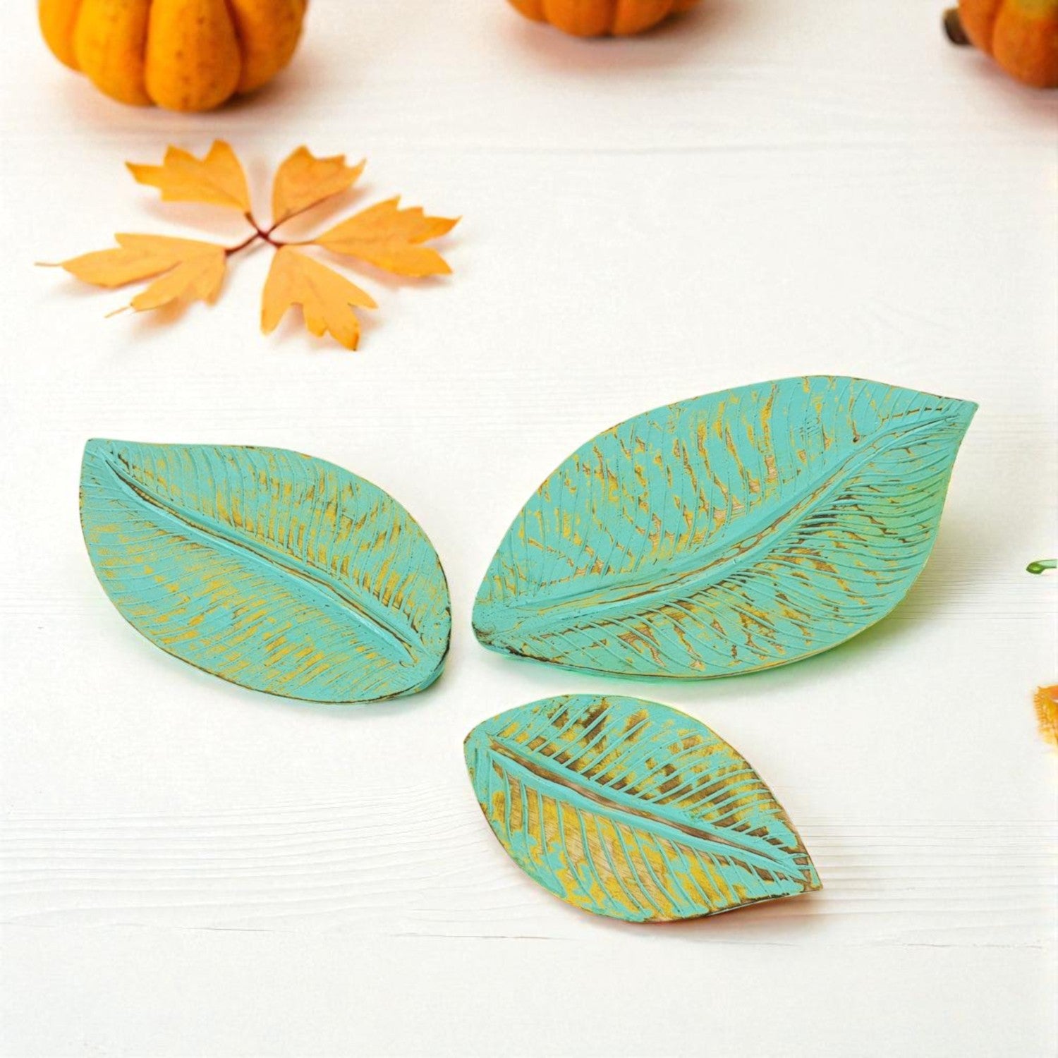 Holzblätter (Teller & Schalen)